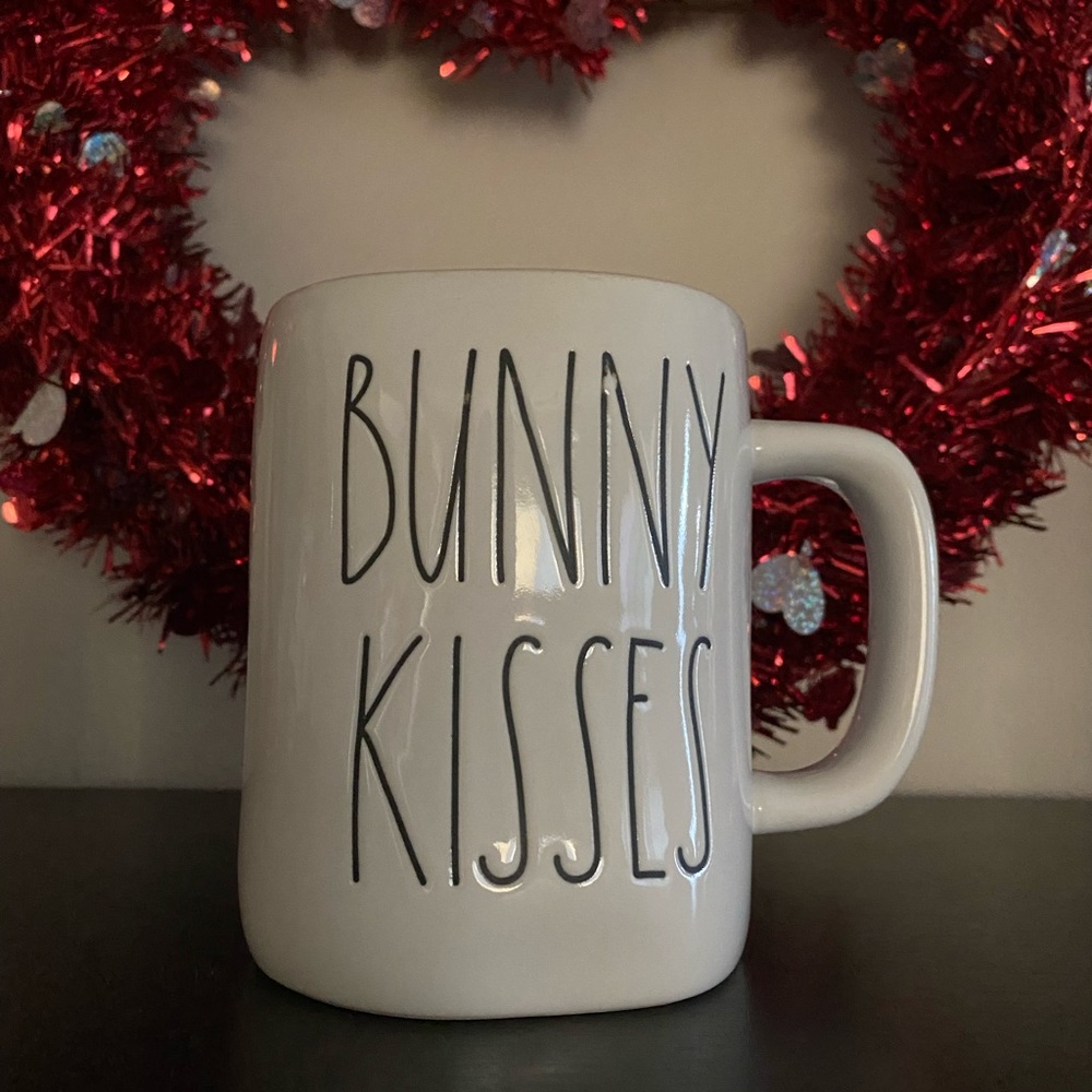 Rae Dunn Bunny Kisses mug
